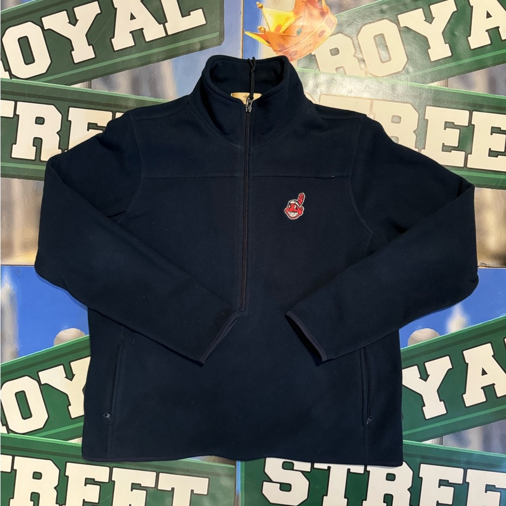 Vintage Cleveland Indians zip up fleece womens
